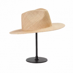 4 Pks Wide Brim Beach Sun Straw Hats